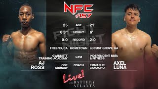 NFC 157 - AJ Ross vs Axel Luna - Aug 4th 2023 @nfcfighting