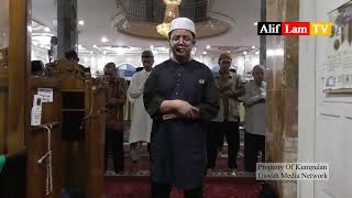 Sholat Isya Berjama'ah di Masjid Raya Surau Gadang Nanggalo Kota Padang Awalnya Sepi Namun Akhirnya?