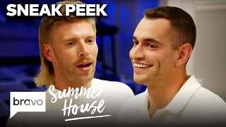 SNEAK PEEK: Kyle Cooke Puts Jesse Solomon On The Spot At Dinner | Summer House (