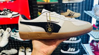 Puma Palermo Leather “White/Gray” Casual Shoes #newrelease #pumashoes