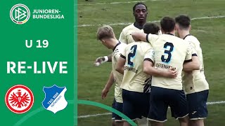 Eintracht Frankfurt vs. TSG Hoffenheim | RE-LIVE | U 19 Junioren-Bundesliga 22/23 | 14. Runde