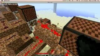 (How To) Minecraft Note Block Drum Machine Sequencer