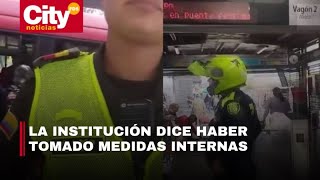 Ciudadano fue esposado por la Policía tras denunciar colados en TransMilenio | CityTv