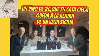 (315)UN VINO DE 2€, QUE EN CATA CIEGA, QUEDA A LA ALTURA DE UN VEGA SICILIA