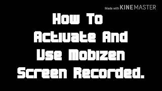 How to Activate Mobizen Screen Recorder Booster Mode?