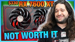 AMD Radeon RX 7600 XT GPU Benchmarks & Review: Power Efficiency & Gaming