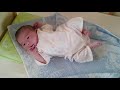 生後１ヶ月！男女双子の赤ちゃんの日常vol.2と1ヶ月ごろの長女映像【育児vlog】cute and funny twin babies video.