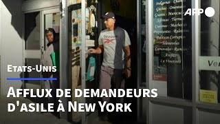 New York débordée par l'afflux de demandeurs d'asile | AFP