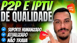 🟢MELHOR LISTA DE IPTV E P2P 2025 | MELHOR APP IPTV PARA SMART TV 🟢