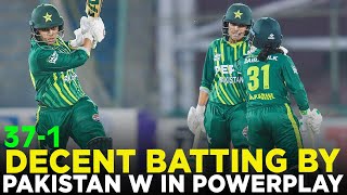 2nd Innings Powerplay | Pakistan Women vs West Indies Women | 4th T20I 2024 | PCB | M2F2A