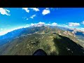 monte pelmo wingsuit base jump