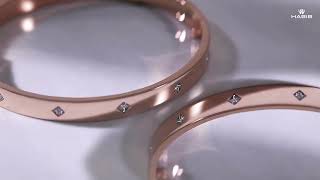 HABIB Rose Gold Diamond Bangle