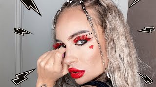 ЧЕРНО-КРАСНЫЙ МАКИЯЖ | BLACK RED MAKEUP