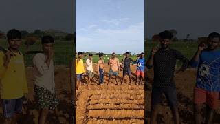 #Field works preparing for onions (or) #ఉల్లికి సిద్ధం చేస్తున్న పొలం పనులు #ఉల్లిగడ్డల