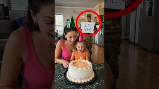 A Surprise Homecoming They Never Expected #shorts #love #army