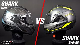 Shark OXO Versus Shark EVO-ES - ChampionHelmets.com