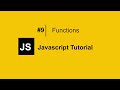 Function in JavaScript | JavaScript Tutorial For Beginners #9