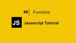 Function in JavaScript | JavaScript Tutorial For Beginners #9