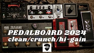 PEDALBOARD 2024 CLEAN / CRUNCH / HI GAIN - TONEX