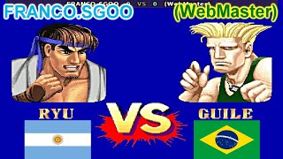 Street Fighter II': Champion Edition - FRANCO.SGOO vs (WebMaster)