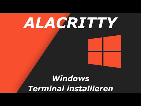 Alacritty – Terminal Emulator – Windows HowTo