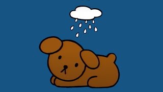 🌧 🐶 雨の中の小犬｜MIFFY｜子ども向けテレビ・幼児向けテレビ｜ミッフィー 🐶 🌧