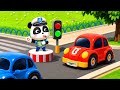 Traffic Light Learning for Kids 🚗 Panda Police Cartoon Adventure