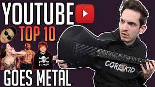 If Youtube Top 10 Viewed Videos Were Metal Riffs