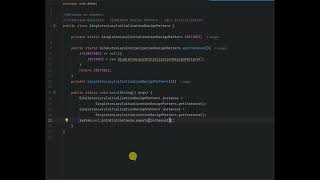 Singleton Design Pattern (Lazy Initialization) in Java | Must-Know Interview Question