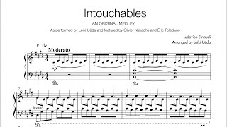 Intouchables Medley - Piano Solo Sheets - arr. Leiki Ueda - Ludovico Einaudi