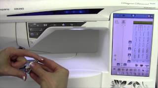 Husqvarna Viking Designer Diamond 55 Free Motion Quilting