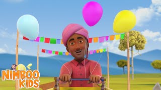 Gubbare Wala, गुब्बारे वाला, Hindi Rhymes for Kids, Balloon Song
