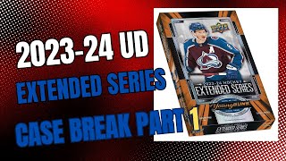 2023-24 Upper Deck Extended Series Case Break Part 1 - The fun begins!