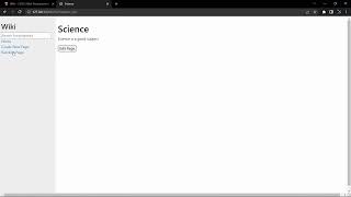 Project 1: Wiki Demonstration || CS50's Web Programming with Python and JavaScripts || #cs50 #django