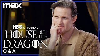 Matt Smith & Fabien Frankel Try Interviewing Each Other | House of the Dragon | Max