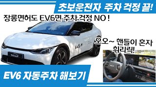 EV6 전기차 자동주차 얼마나 잘할까?