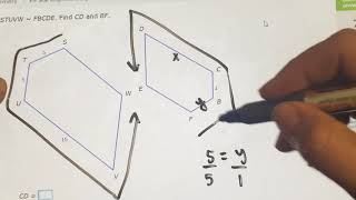 IXL Similarity P.4 Side lengths and angle measures in similar figures