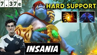 iNSaNiA Ogre Magi Hard Support - Dota 2 Patch 7.37e Pro Pub Gameplay