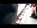 Baby slips between the platform and moving train | Indian Baby survives being run over by train