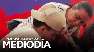 El reencuentro entre el futbolista Luis Díaz y su padre tras el secuestro | Noticias Telemundo