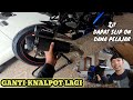 GANTI KNALPOT SLIP ON LAGI UNTUK ZX-25R DANA PELAJAR TAPI JOSS || MOTOVLOG