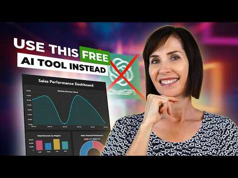 How I Created a Dashboard in Minutes with This AI (FREE)