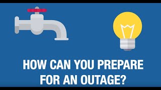 How can you prepare for an outage?