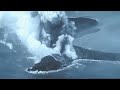 Amazing footage captures volcano erupting 200m high in Japan