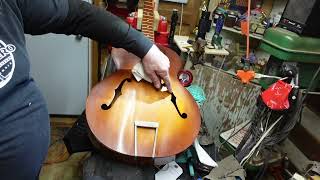 $3.74 Archtop Guitar Makeover