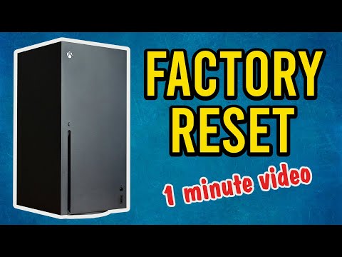 How to Factory Reset an Xbox Series X S in 2023 | Delete Data Prior to Selling