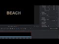 create zoom through text effect in davinci resolve