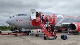 LS431 | Leeds to Budapest - Jet2 Boeing 737-300