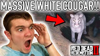 ALBINO CAVE COUGAR! Red Dead Redemption 2 Pt.31 - Kendall Gray