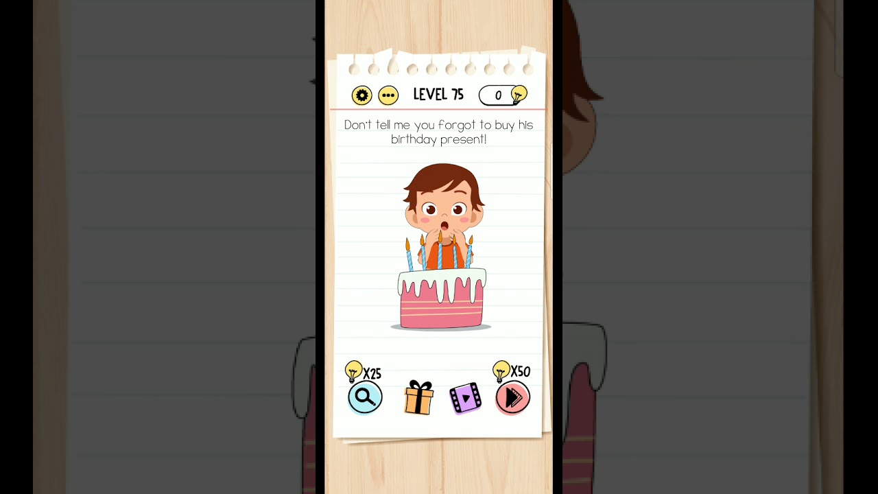 Brain Test Level 75 Walkthrough Youtube